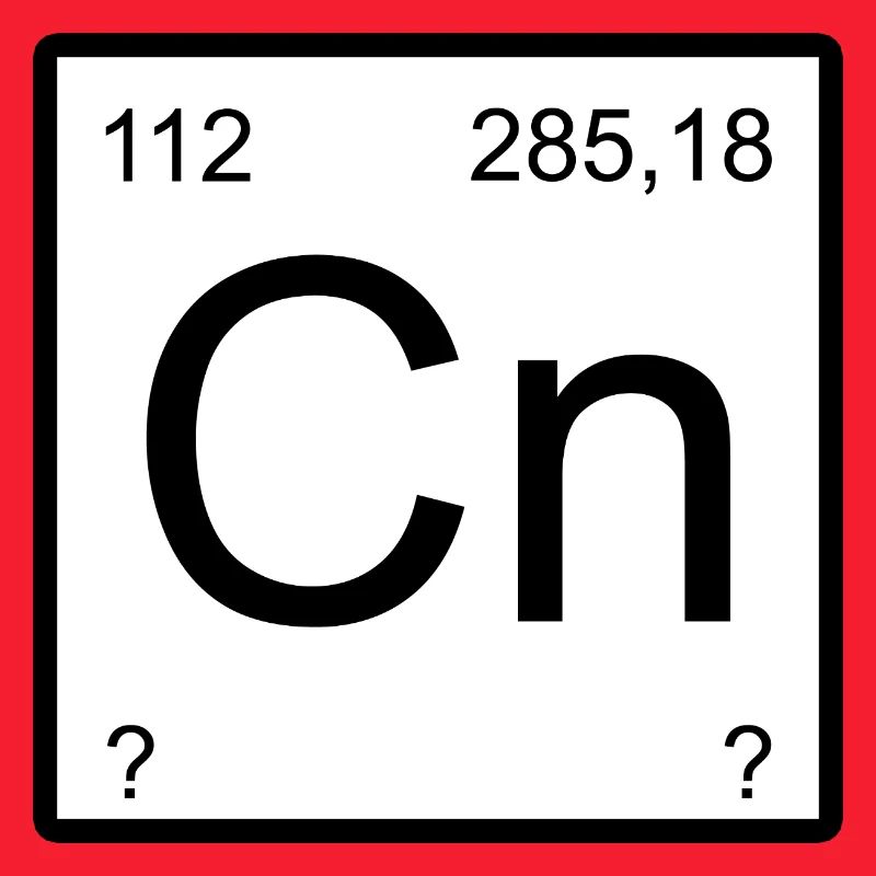 Copernicium Element Block Tee