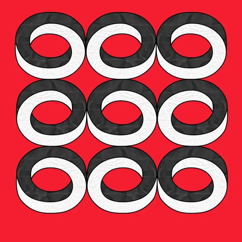 Optical Illusion Circles Texture