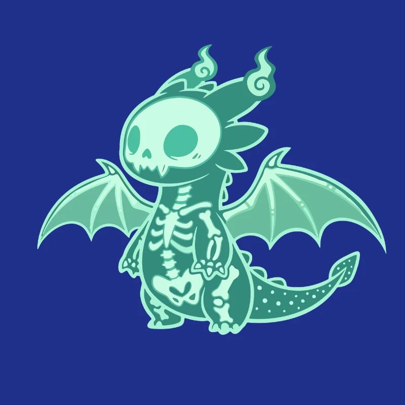 Dragon Ghost Vector