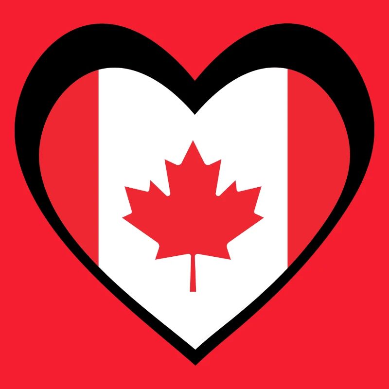 Black Maple Heart – Bold Modern Canada
