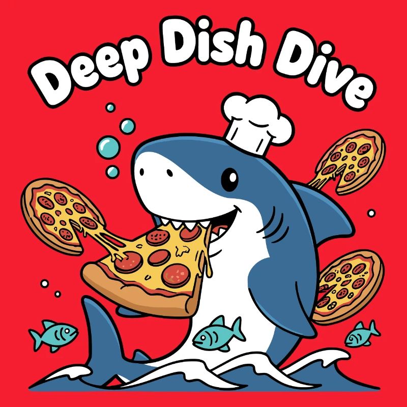 Deep Dish Dive Shark Chef