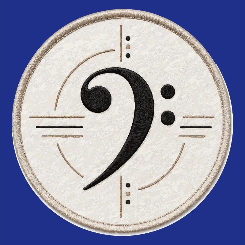 Bass clef on patch