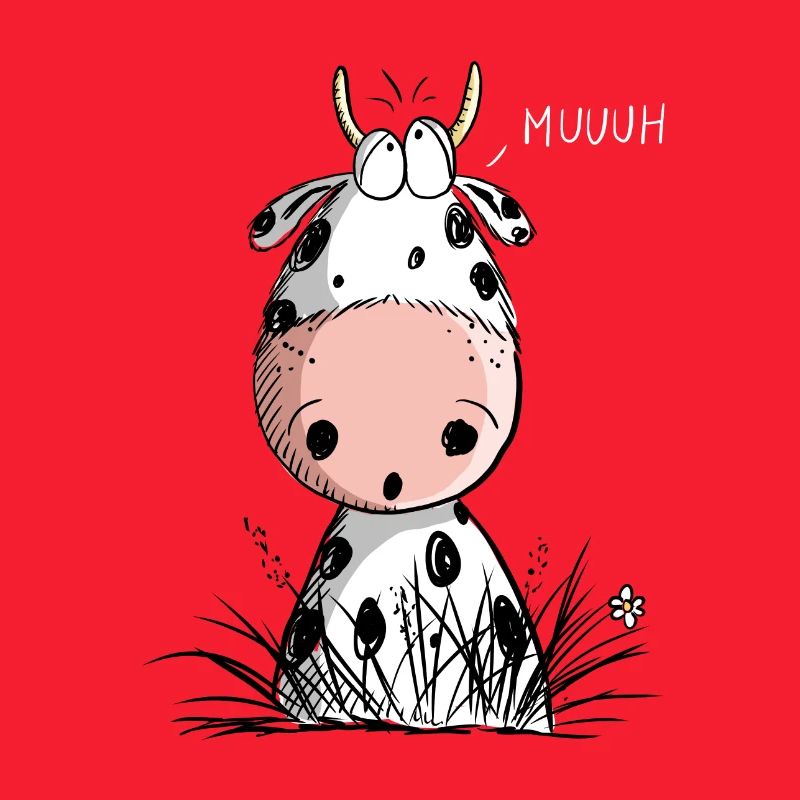 Comical Muh Cow I Beef Comic I Gift