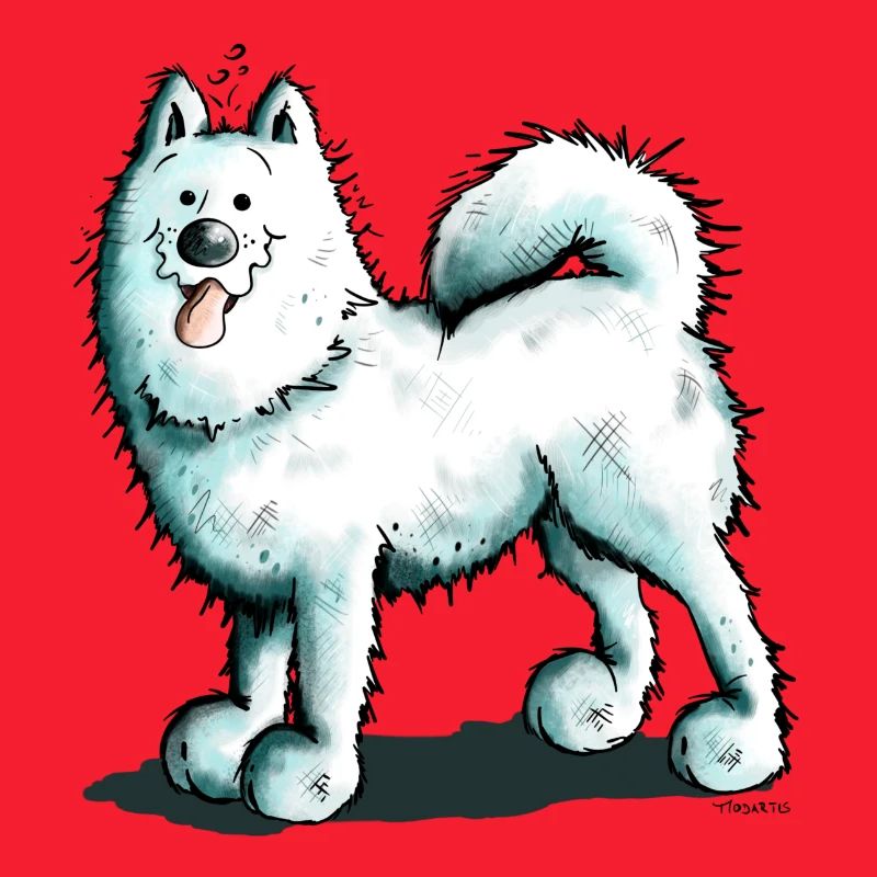 Sammy Samoyed - Samoyède