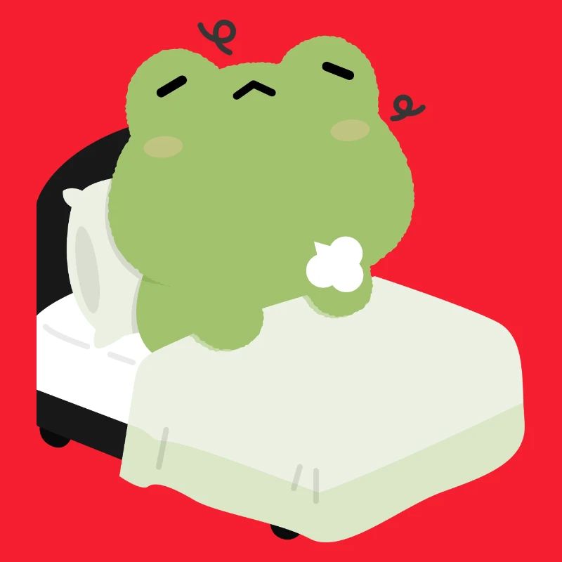 Tired Frog Bedtime