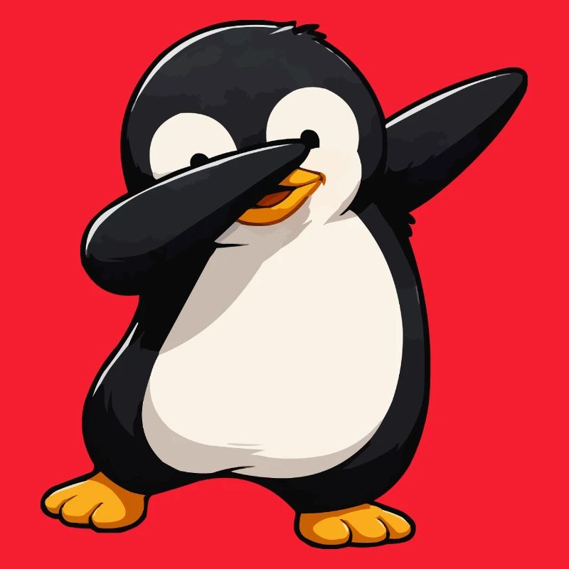 Dab Penguin Comic