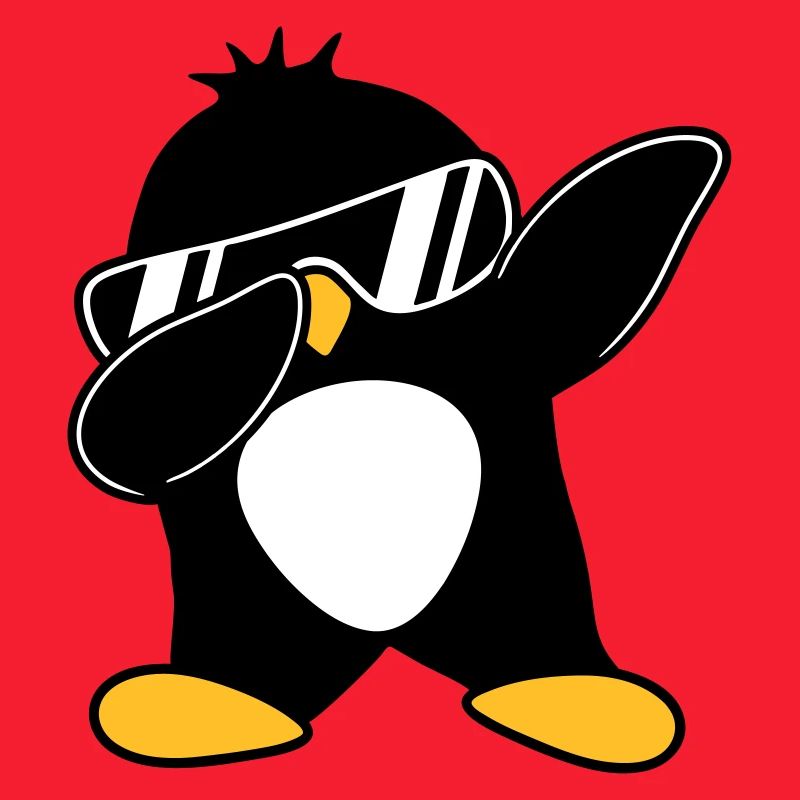 Dabbing Penguin