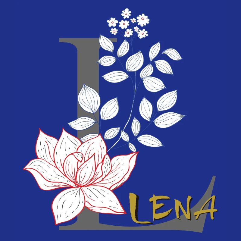 Initiale Buchstabe Lena