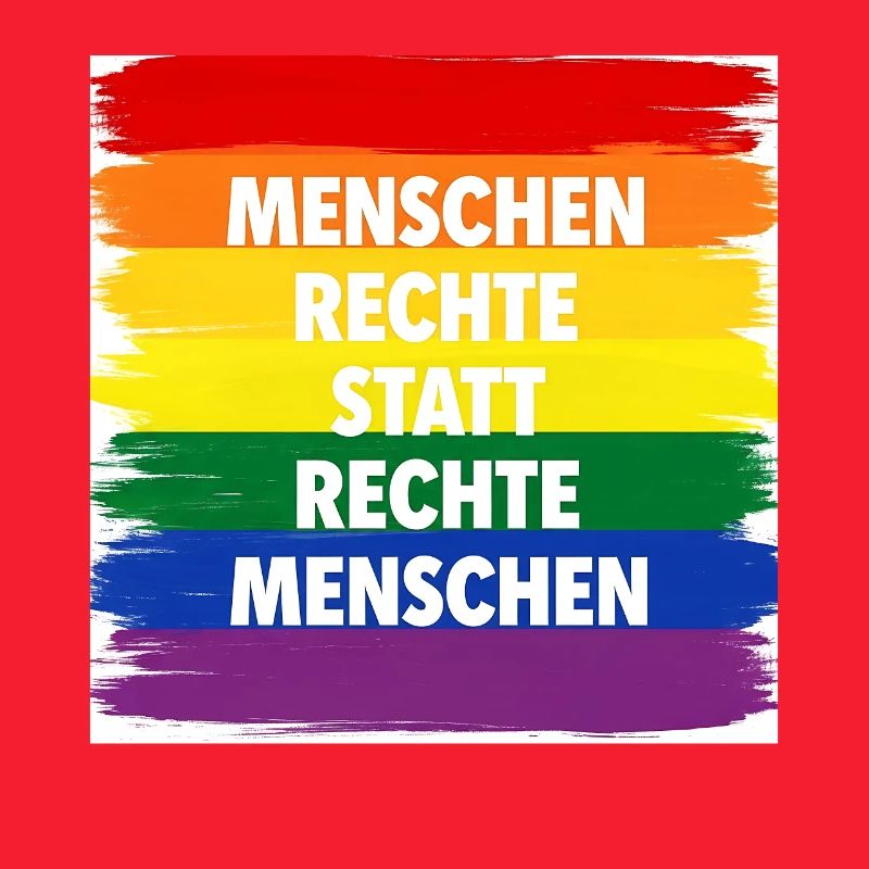 Human rights instead of right-wing people against hate