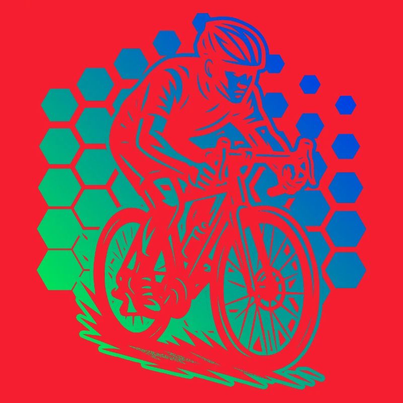 Conception de vélo de route pleine de caractère
