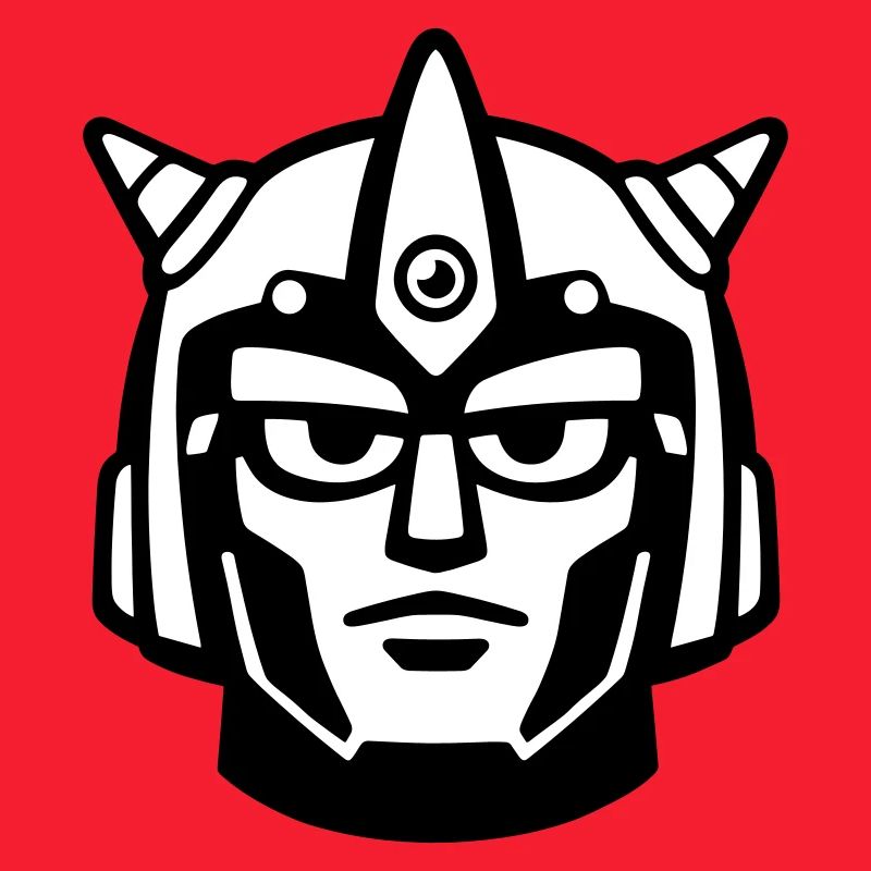 Doomforge Roboter Gesichtshelm