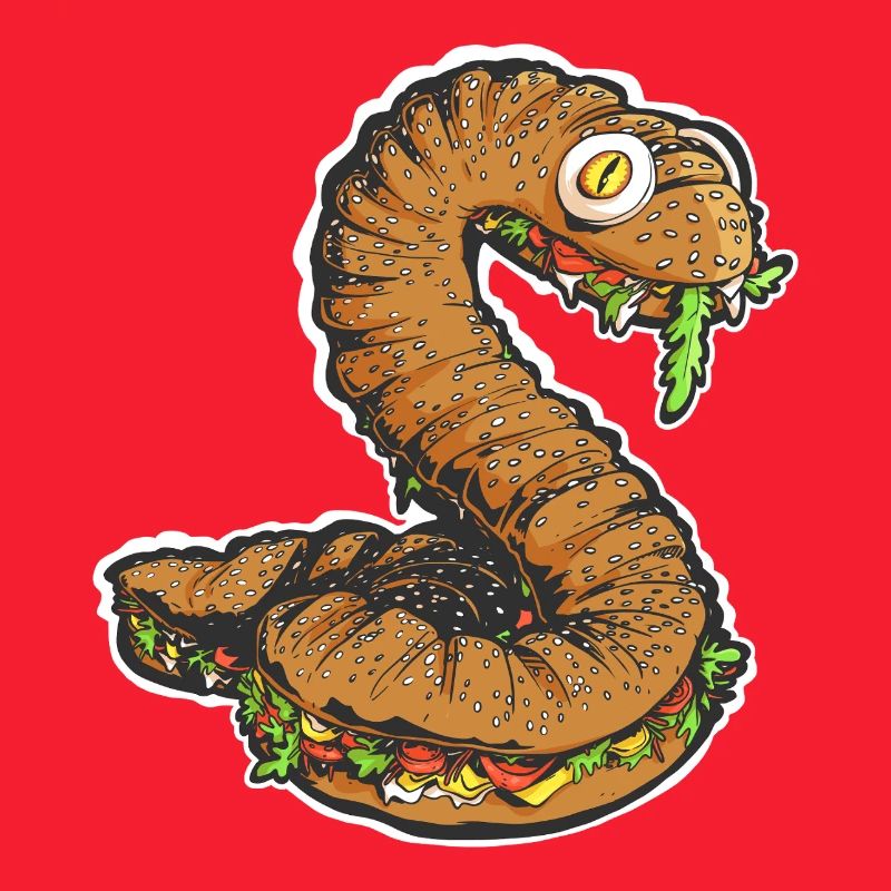 Le Snacking Snake