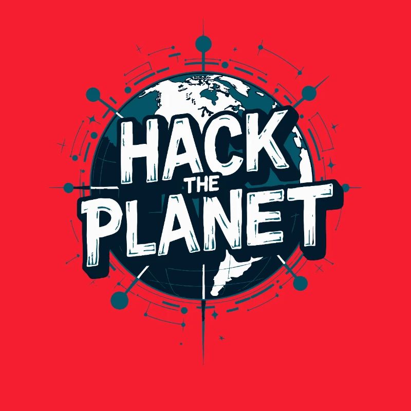 Globe Hack Motif – Planetary Techstyle