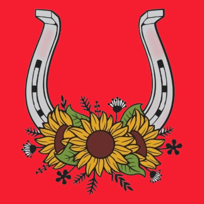 Sunflower Horseshoe Pattern