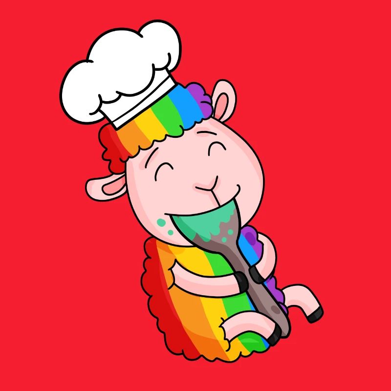 Cuisinier de mouton mignon