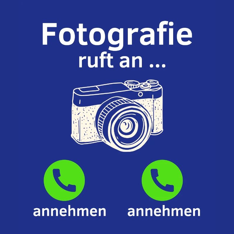 Fotografie ruft an - annehmen oder annehmen?