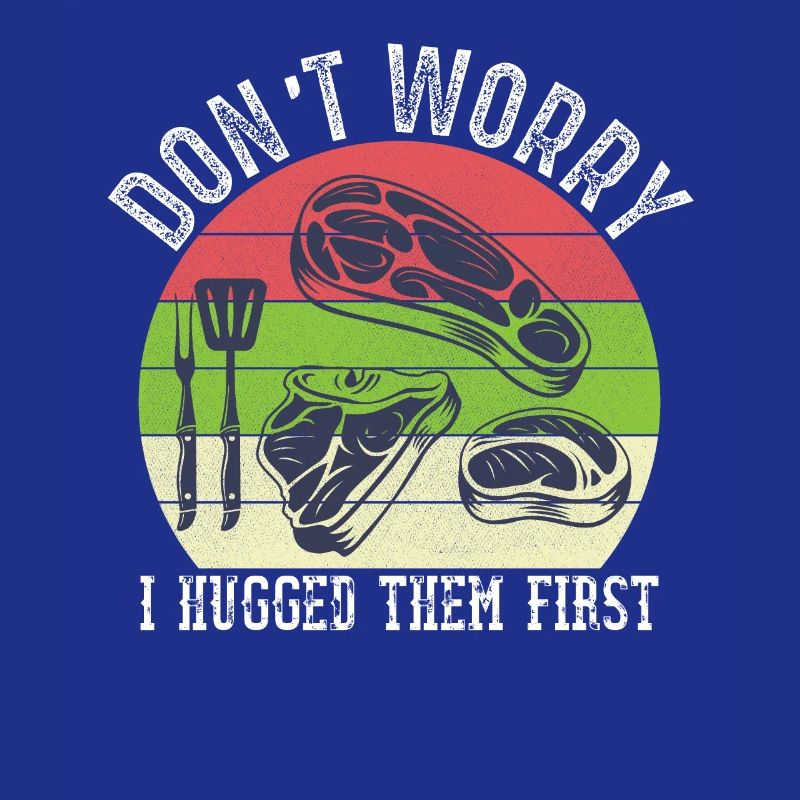 Metzger Schlachttier Fleischschneider BBQ