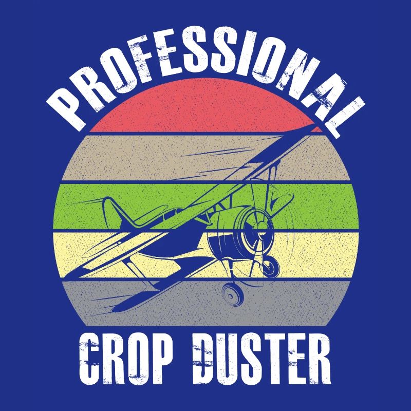 Cropdusting in Progress Crop Dusting Duster Plane