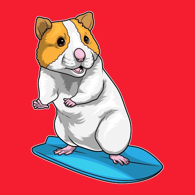 Hamster Surfer Planche de surf