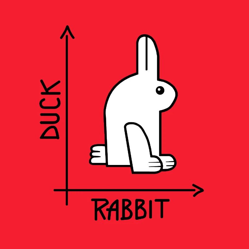 Duck or rabbit Optical Illusion