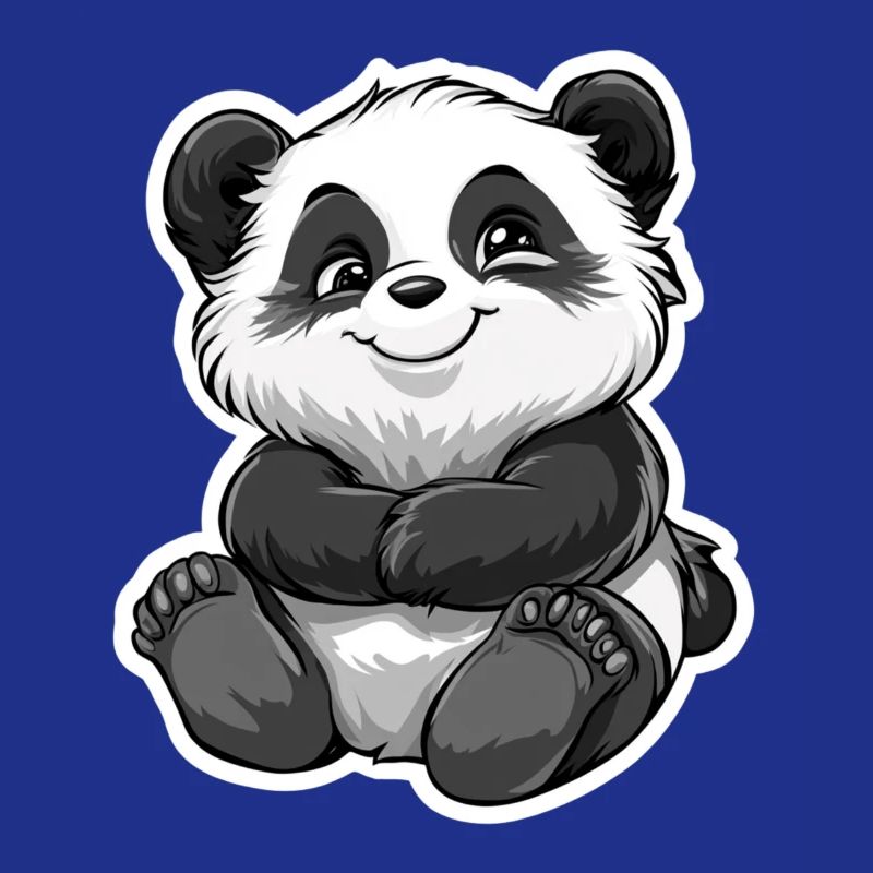 Ours panda mignon