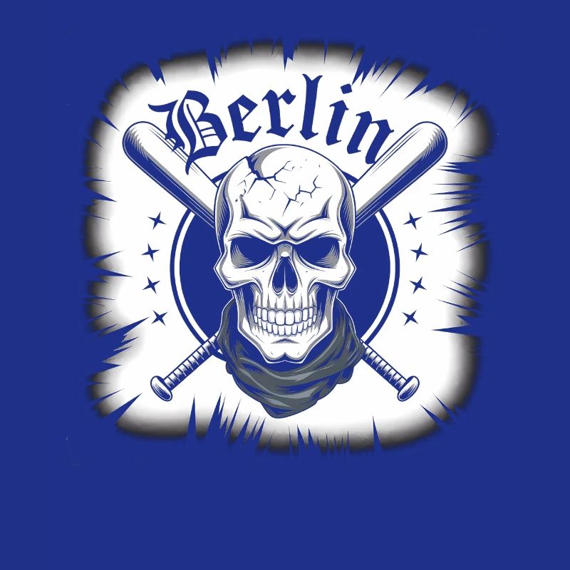 Conception d’épées croisées crâne de Berlin