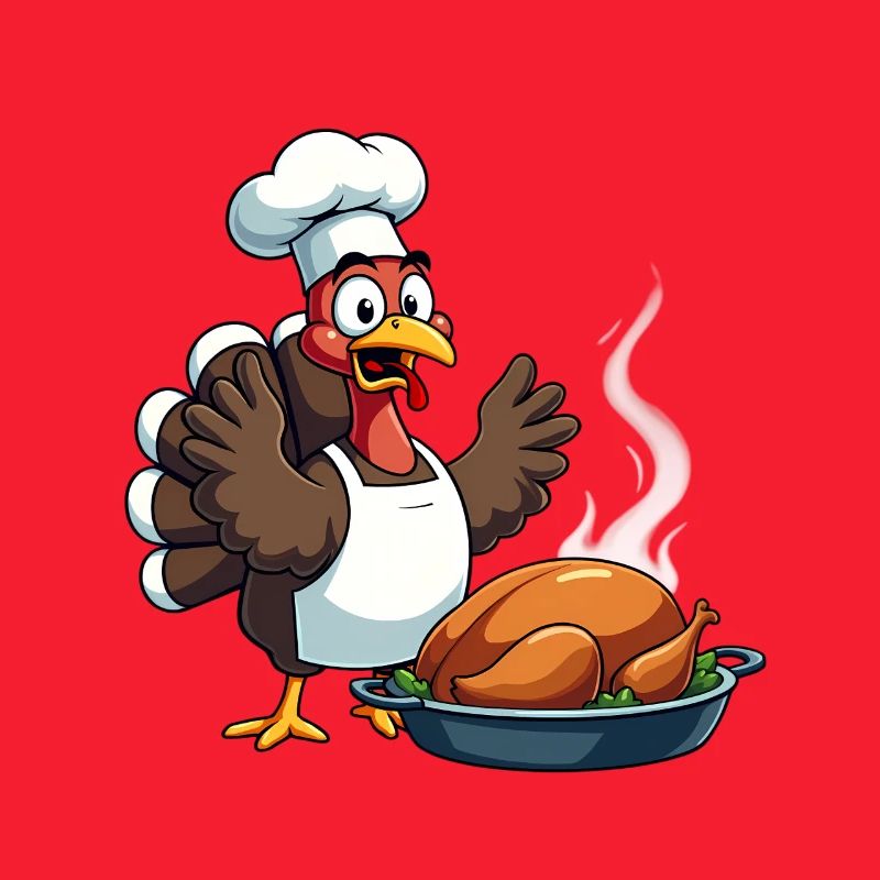 Cuisinier de dinde de Thanksgiving