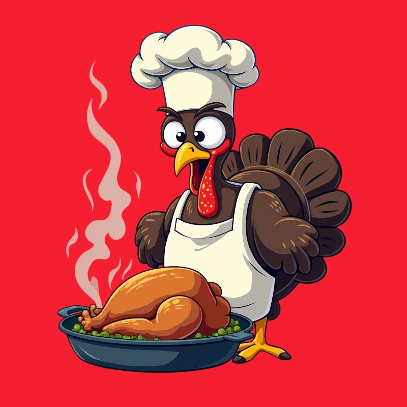 Cuisinier de dinde de Thanksgiving