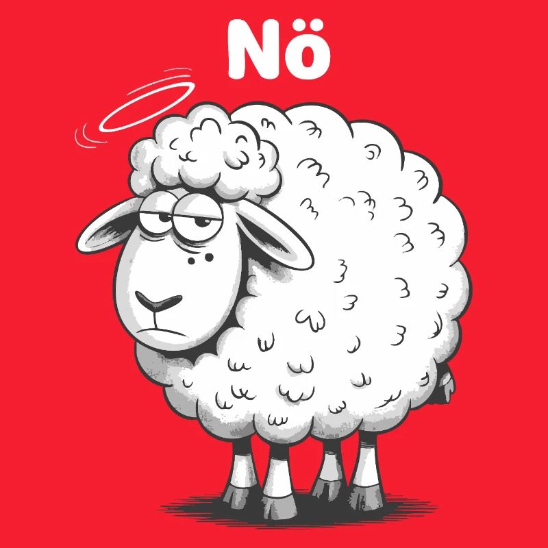 Lower Austria – Grumpy Sheep Humor Design