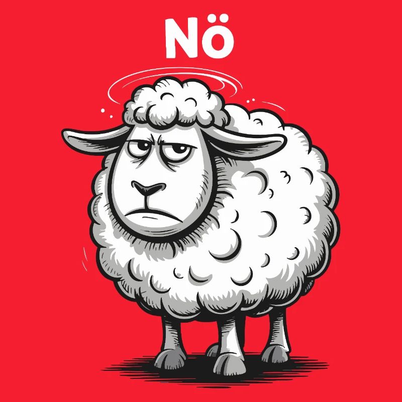 Basse-Autriche – Grumpy Sheep Humour Design