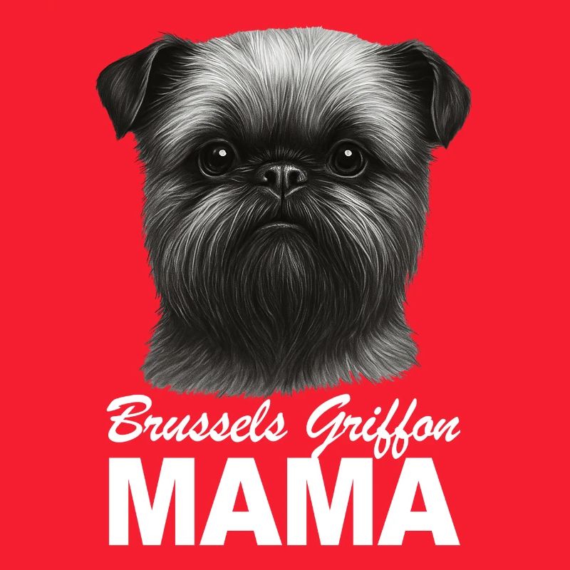 Belgian Dwarf Griffon Brussels Griffon Mama