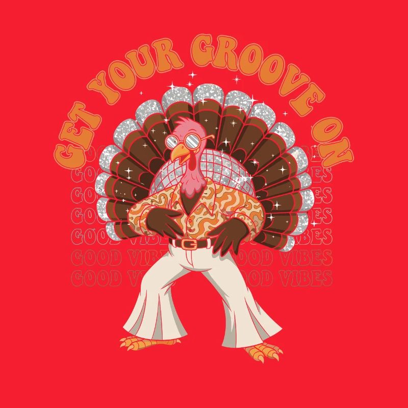 Discothèque de dinde groovy