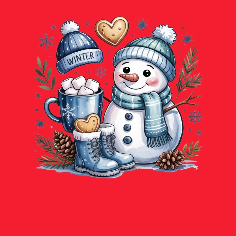 Winter Magic Snowman Cocoa