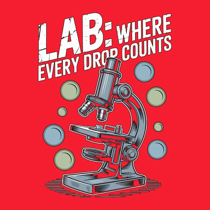 Lab Technician Lab Where Every Drop Scientist