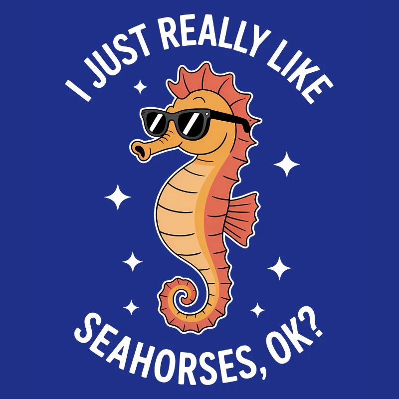 Hippocampe qui dit un drôle d’hippocampe Cadeau