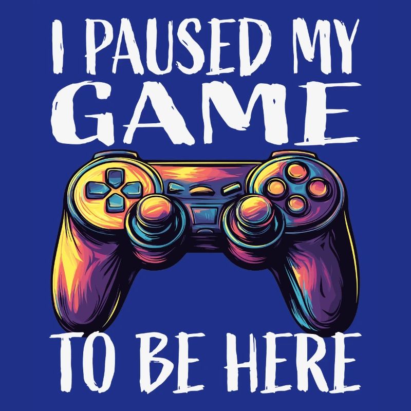 Game Pause Neon Controller