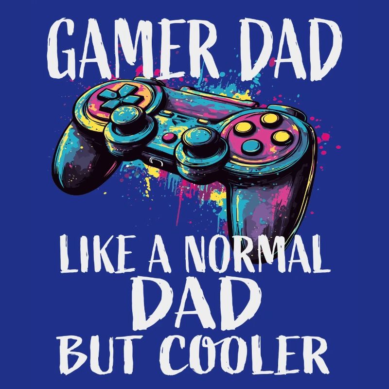 Gamer Dad Cooler Controller Splash