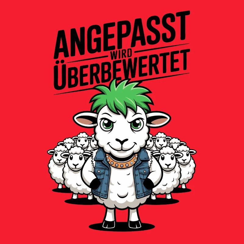 Rebellious Sheep Non-Conformist Design