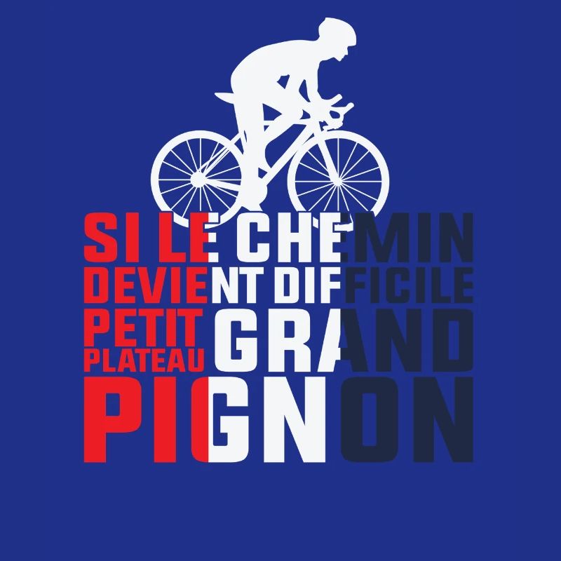 Si Le Chemin Devient Difficile - Cycliste Cadeau