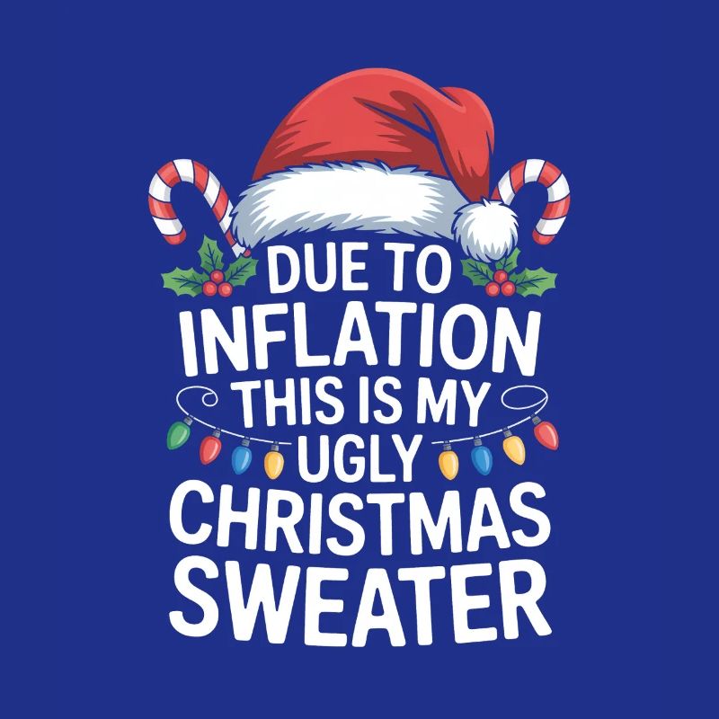 À cause de l’inflation, pull de Noël moche