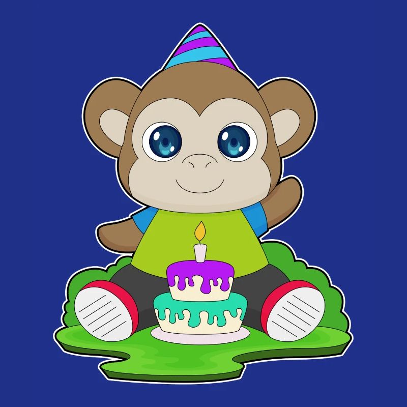 Affe Geburtstag Kuchen