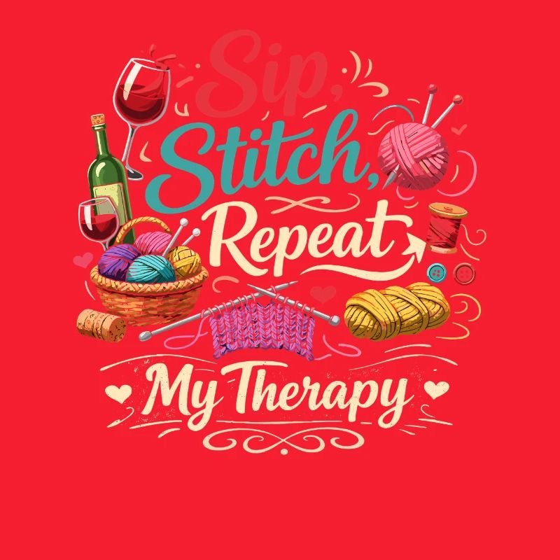 Sip Stitch Repeat Therapy