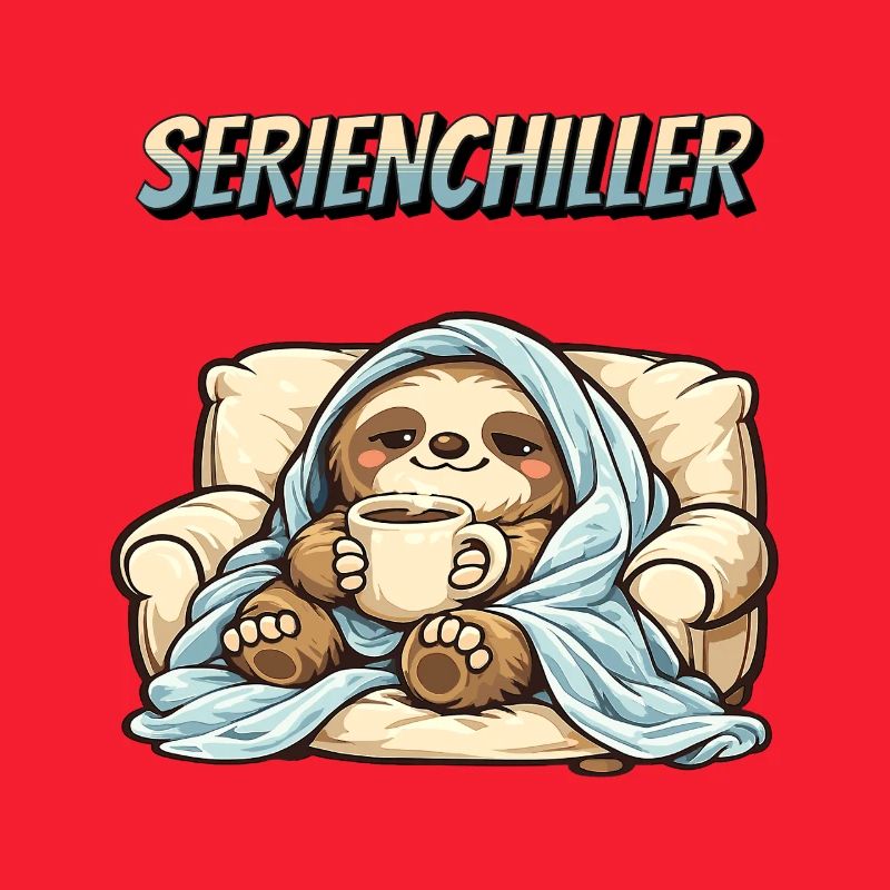 Sloth Series Chiller Pun Saying