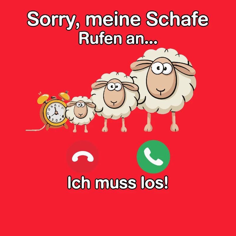 Sorry, my sheep are calling