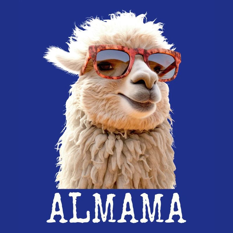 Almama Süßes Alpaka Mama Muttertag Lama Mom Mutter