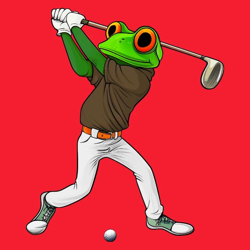 Frösche Golf