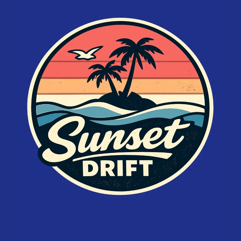 Dérive du coucher de soleil
