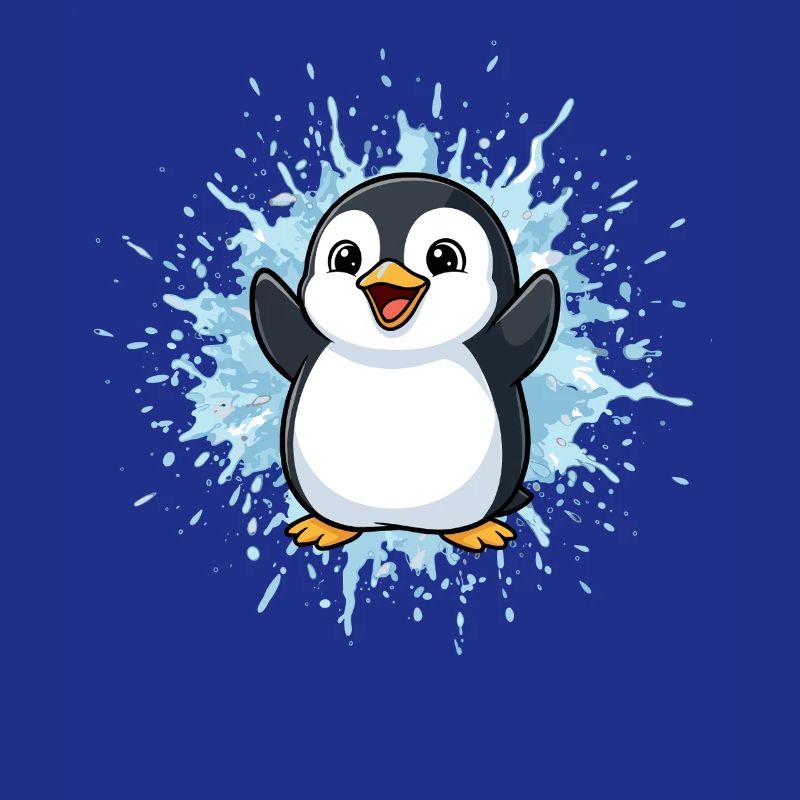 Pingu Splash Blue