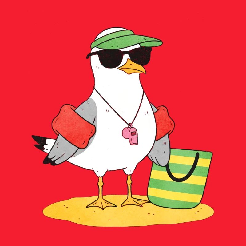 Seagull Beach Look
