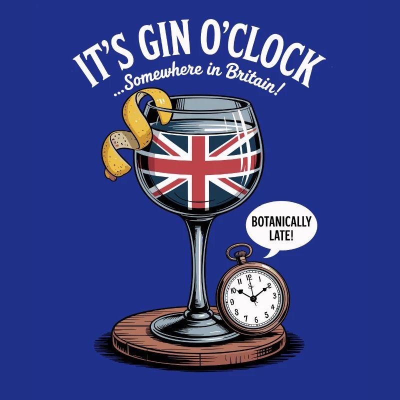 Gin O'Clock British Humor